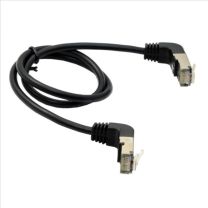 Netwerkkabel UTP Cat 5e 1 Meter 90° Angled / Haaks